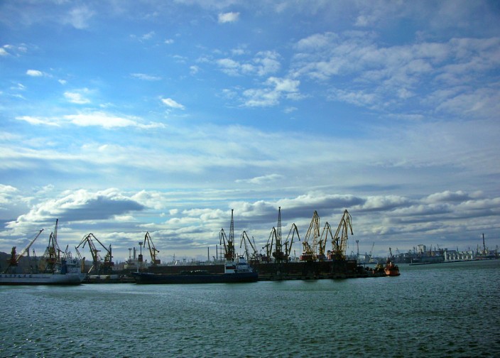 The hardworking port of Odessa